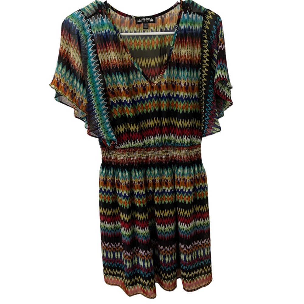 As U Wish Retro-Style Dress Size Juniors Size M